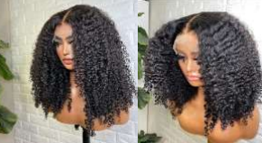 Glueless Ready to Go Curly Wig 5S Easy To Wear Pre Bleached