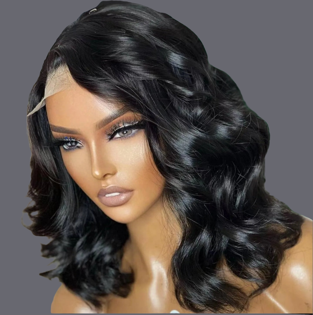 Black Bob Wig Body Wave C part