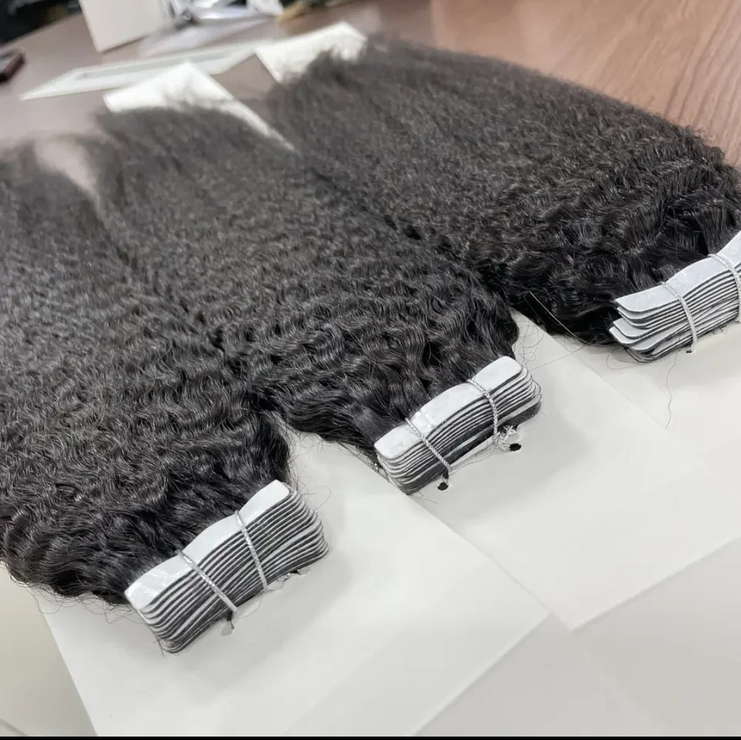 Tape-In Hair Extensions Straight