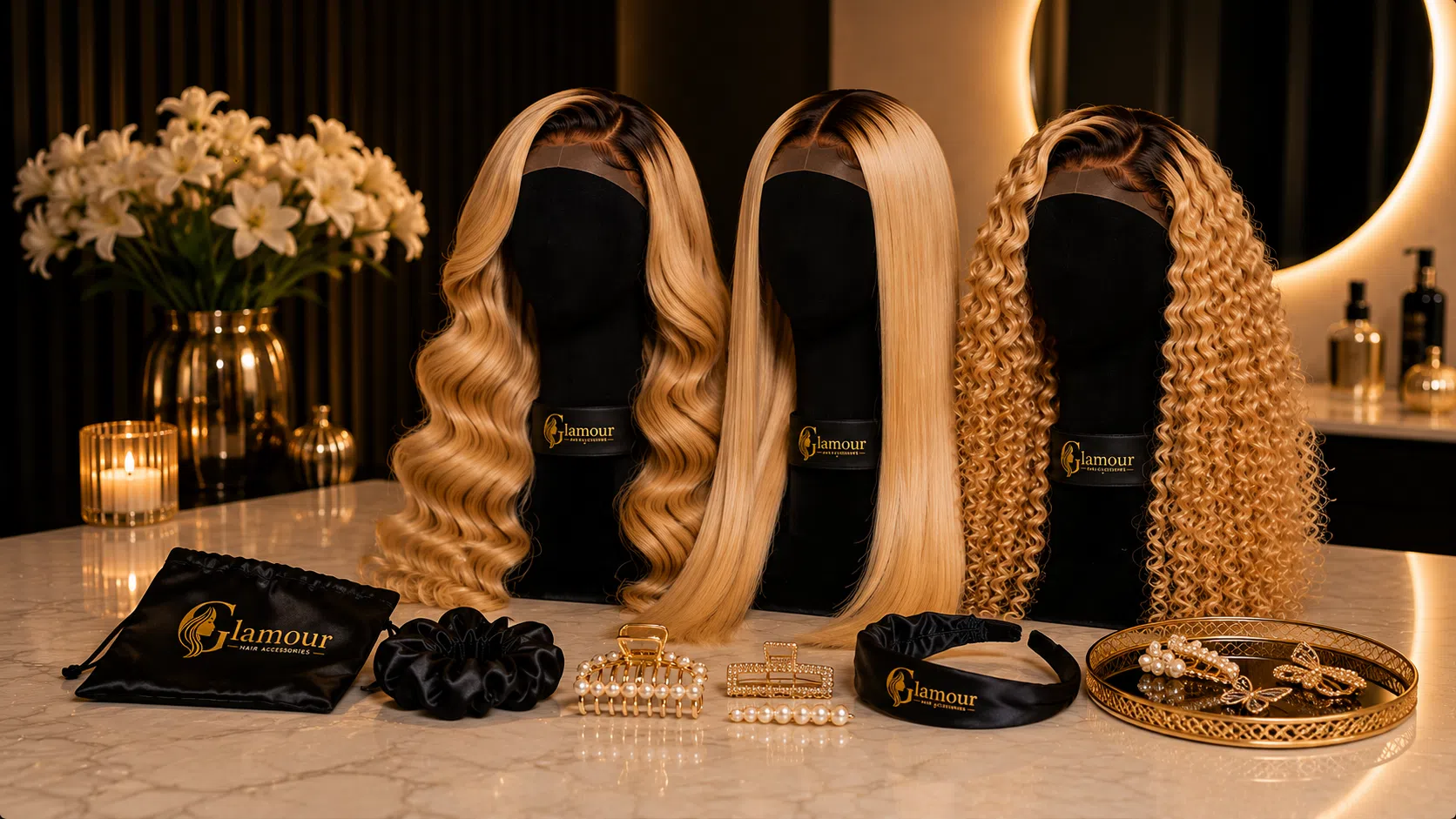 Collection de perruques Glamour