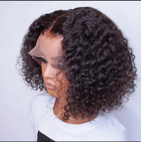 Glueless Ready to Go Curly Wig 5S Easy To Wear Pre Bleached