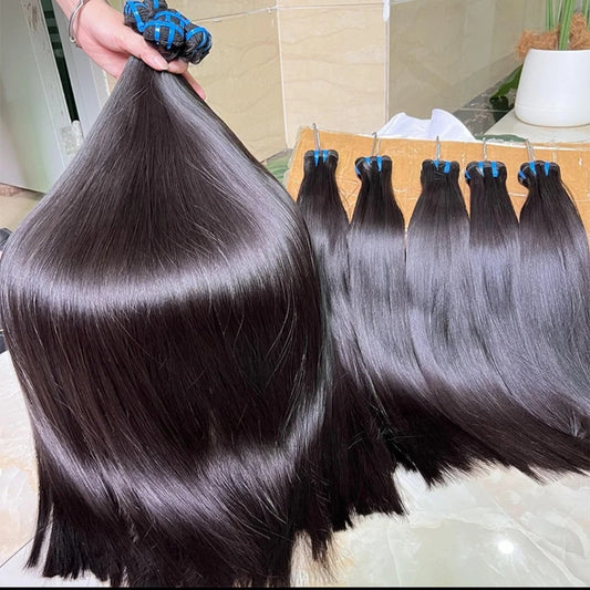Straight 100% Human Hair Bundle 3 pack
