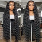 Loose Deep Wave 360 Lace Frontal Wig Invisi-Strap Pre Plucked & Bleached Human Hair - Image 6