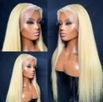 613 Blonde HD Lace Front Wigs Brazilian Straight Human Hair Wigs 150-250% Density - Image 5