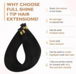 LIKABLEWIG MICRO LOOP/ITIP MICROLINKS HAIR EXTENSION 3 PACK - Image 6