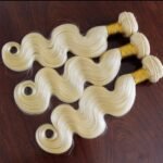 Brazilian Blonde Hair 3 Bundles 613 Body Wave Virgin Hair, 100% Virgin Blonde Human Hair Weave Body Wave Bundles - Image 6