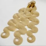 Brazilian Blonde Hair 3 Bundles 613 Body Wave Virgin Hair, 100% Virgin Blonde Human Hair Weave Body Wave Bundles - Image 7