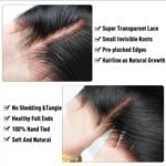 Invisible Water Wave HD Lace Closure Natural Wave Curly Human Hair 5×5 Closure Pre Plucked Closure - Image 4