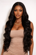 Body Wave Glueless Wig – 5 Min Install HD Lace Melt 13×4 Lace