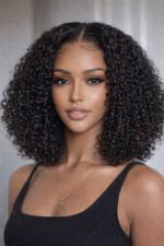 Deep Wave Glueless Bob Human Hair Wig 6×5 HD Lace Pre Everything Natural Look 180% Density