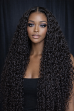 Loose Deep Wave 360 Lace Frontal Wig Invisi-Strap Pre Plucked & Bleached Human Hair - Image 3