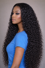 Loose Deep Wave 360 Lace Frontal Wig Invisi-Strap Pre Plucked & Bleached Human Hair - Image 2