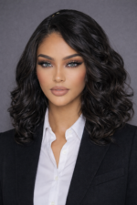 Short Loose Wave Bob Human Hair Wig  HD Lace Pre-Cut Lace Glueless Natural Color Bleached Knots