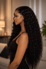 Luxe Deep Wave HD Lace Wig – 200% Density Human Hair - Image 2