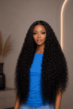 Loose Deep Wave 360 HD Lace Frontal Wig – Pre-Plucked Human Hair Wig