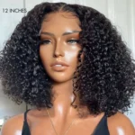 Deep Wave Glueless Bob Human Hair Wig 6×5 HD Lace Pre Everything Natural Look 180% Density - Image 3