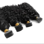 Natural Black #1B Tape-In Hair Extensions PU Human Hair For Full Head - Image 5