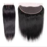 Straight Closure Virgin Hair With Pre-Plucked Baby Hair Brazilian Virgin Hair Closure 13*4,13*6 ,360 Transparent Lace And HD Lace 12-20 Inch In Stock