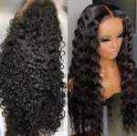 Water Wave Human Hair Glueless Wig 360 HD Lace Pre Plucked & Bleached 150-250% Density - Image 4
