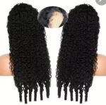 Burmese Curly C and Middle Part With Baby Hair  Lace Frontal Glueless Human Hair Wig 250% Density - Image 6