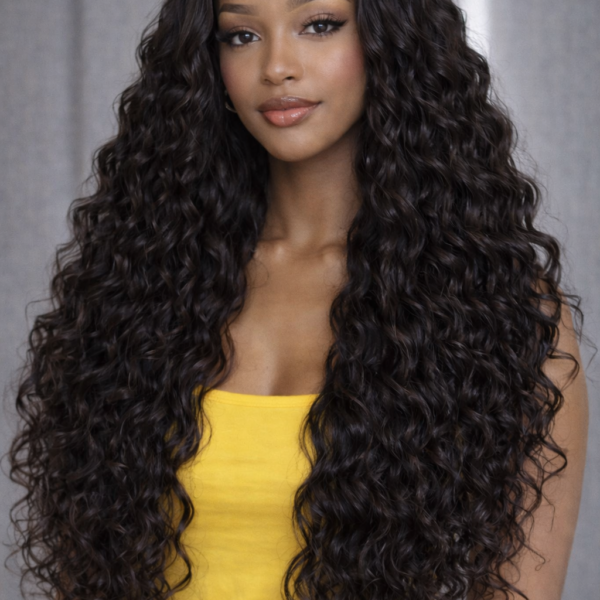 Deep Wave BundleBrazilian Wave Bundles With pcs 3 Bundles  100% Virgin Human Hair 10A-12A Grade