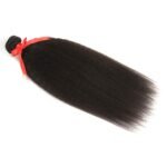 Kinky Straight Hair Peruvian Virgin Hair 3 Bundles Hair Best 10A 12A Grade Human Hair Yaki Straight Hair - Image 7