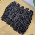 Burmese Curly Hair Weave Double Drawn Raw Hair with Spiral Curls
Grade 10A 12A Hair Double Drawn Burmese Curly Bundles Weave Hair Extensions - Image 5