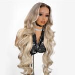 Ombre Blonde Color 4/613 Wig With Brown Roots Straight/Body Wave 13×4 HD Lace Human Hair Wigs - Image 5