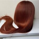 Copper Brown Straight/Body Wave Human Hair Wig  Pre Everything Transparent Lace Flexi-Fit Glueless - Image 8