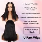 U-Part  Straight Wig - Image 5
