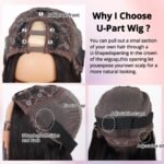 Body Wave U-Part Wig Human Hair - Image 4