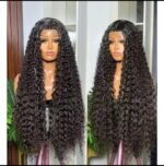 Jerry Curly wear and go natural hair transparent cap wig - Image 6