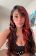 Burgundy Highlight Body Wave Wig P1B/99J Colored Glueless 13×6 HD Lace Frontal Wig - Image 3