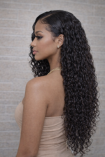 Jerry Curly wear and go natural hair transparent cap wig - Image 2