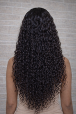 Jerry Curly wear and go natural hair transparent cap wig - Image 3