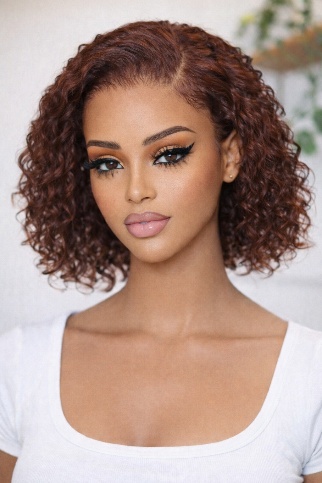 2025/12/1000587355.png Short Curly Pixie Cut Bob Glueless 13×4 Lace Front Wigs Curly Human Hair 180% Density - Image 1