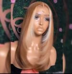 Blonde Highlights Wig #P4/613 Human Hair Lace Wigs - Image 4
