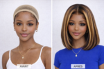 Honey Blonde Highlight Bob 6×5 Glueless HD Lace Short Human Hair Wig - Image 3