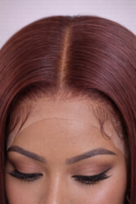 Brown Color Straight Bob Wig 6×5 Wear Go Glueless 100% Human Hair Wig 200% Density - Image 4