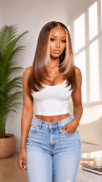 Caramel Ribbon HD Lace Wig