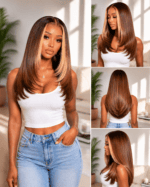 Caramel Ribbon HD Lace Wig - Image 2