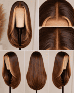 Caramel Ribbon HD Lace Wig - Image 3