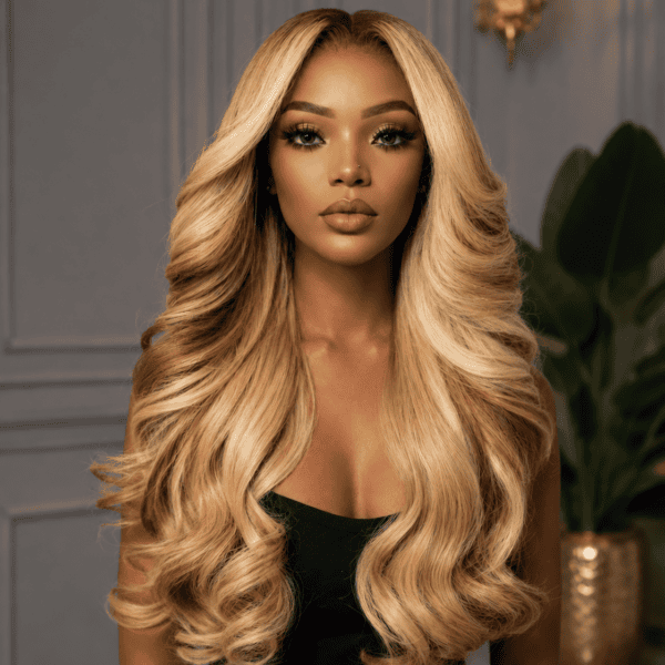 Caramel Vanilla HD Lace Wig