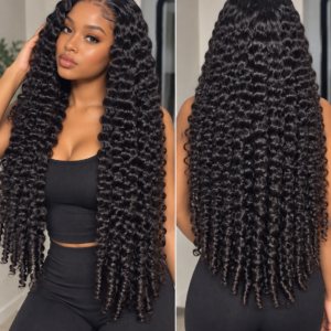 Burmese Curly HD Lace Wig – Long Human Hair Curly Wig