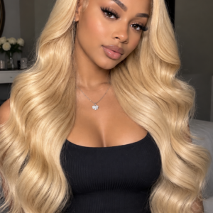 Blonde Body Wave Bundles and Lace Closure – 4×4 Human Hair